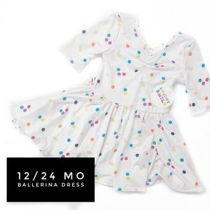 12/24 Month DotDotSmile Ballerina Dresses